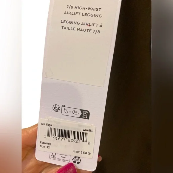 NWT Alo Yoga high waist airlift leggings Size XS - Picture 5 of 5